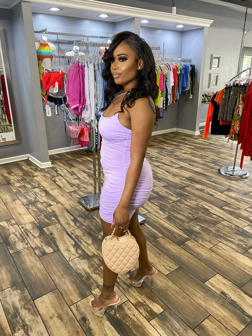 Head Over Heels: All In One Boutique Ava Marie Dress- Lavender Apparel