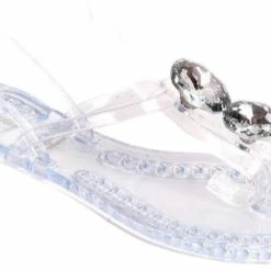 Head Over Heels: Bundle And Shoetique Diamond Princess- Clear Sandals