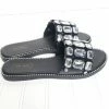 Head Over Heels: All In One Boutique Footwear Jeweled Sandals- Black