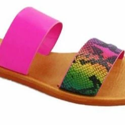 Head Over Heels: Bundle And Shoetique Simone- Pink Snake