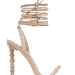 Head Over Heels: All In One Boutique Footwear Trophy Wife Heels- Nude