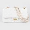 Head Over Heels: Bundle And Shoetique Accessories Rich Vibes Handbag- White