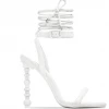 Head Over Heels: All In One Boutique Trophy Wife Heels- White