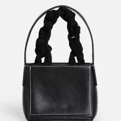Head Over Heels: Bundle And Shoetique Woven Wonder Bag- Black