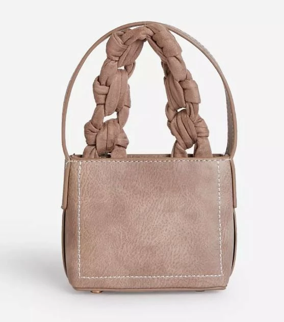 Head Over Heels: Bundle And Shoetique Accessories Woven Wonder Bag- Nude